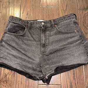 Universal Thread Black Denim Women's Jean 90’s cutoff Shorts size 12R